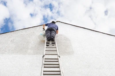Peinture extérieure aux Plantiers — façades et ravalement